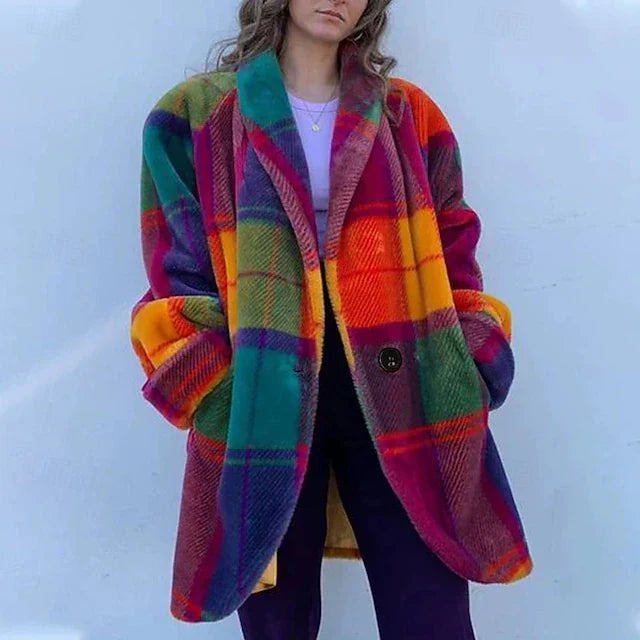 Cappotto invernale colorato